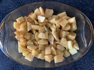 Bulvės su šonine Žingsnis 3