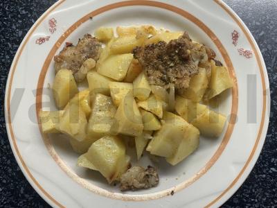 Bulvės su šonine Žingsnis 5