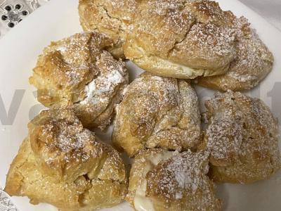 Namų eklerai su kondensuotu pienu Žingsnis 8