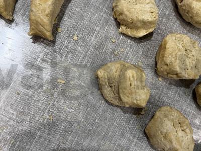 Tortas „Napoleonas“ iš blynų miltų Žingsnis 3