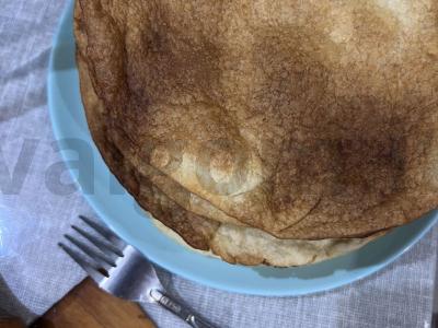 Tortas „Napoleonas“ iš blynų miltų Žingsnis 5