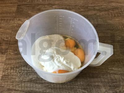 Varškės keksiukai su razinomis labai skanūs Žingsnis 4