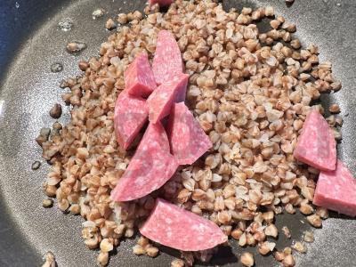 Grikių košė pusryčiams su kukurūzais Žingsnis 2