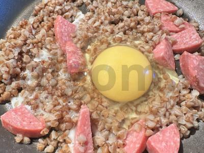 Grikių košė pusryčiams su kukurūzais Žingsnis 3