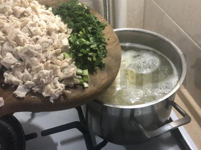 Vaikų sriuba su makaronais Žingsnis 6