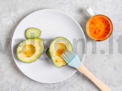 Avokadas su varškės sūriu Žingsnis 1