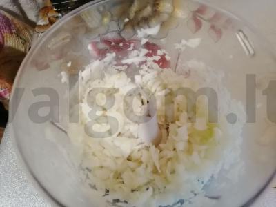 Kopūstų kotletai Žingsnis 1