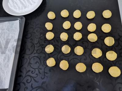 Mandarininiai sausainiai Žingsnis 5