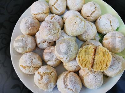 Mandarininiai sausainiai pagrindine nuotrauka