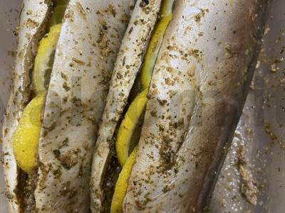 Skumbrija ant grotelių Žingsnis 2