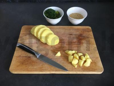 Šiltas vištienos sriuba su brokoliais Žingsnis 2