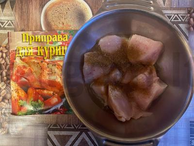 Vištienos šašlykas su bekonu Žingsnis 3