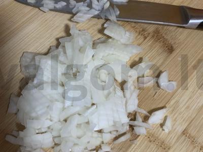 Žuvies konservų salotos su ryžiais Žingsnis 2