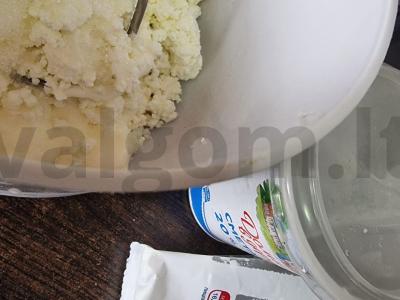 Blynai su varške Žingsnis 2