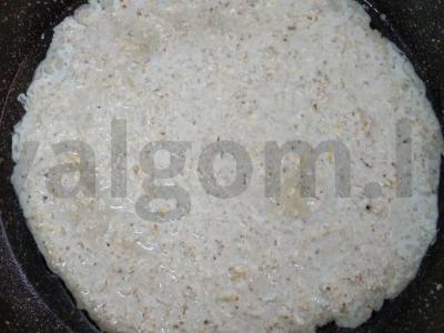 Avižų blynas su bananų įdaru Žingsnis 2