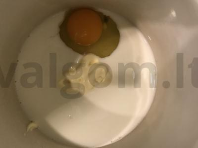 Bulvių apkepas su faršu Žingsnis 7