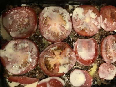 Bulvių apkepas su faršu Žingsnis 8