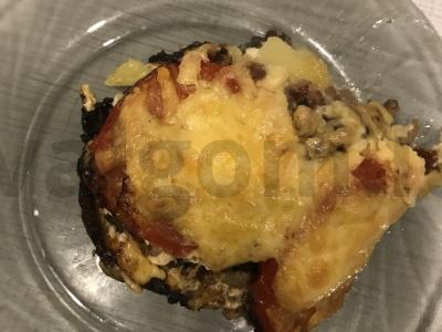 Bulvių apkepas su faršu pagrindine nuotrauka