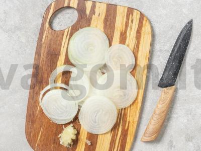 Moliūgas su grybais orkaitėje Žingsnis 3