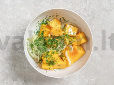 Moliūgas su grybais orkaitėje Žingsnis 6