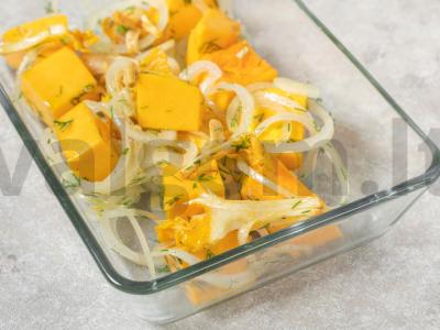 Moliūgas su grybais orkaitėje Žingsnis 7