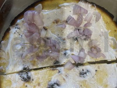 Tortilija su bekonu ir graikišku jogurtu Žingsnis 7