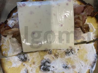 Tortilija su bekonu ir graikišku jogurtu Žingsnis 9