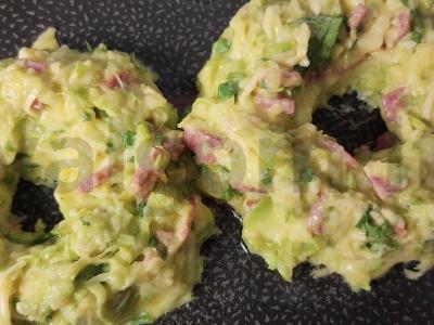 Įdaryti cukinijų žiedai Žingsnis 6