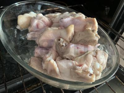 Vištienos sparneliai „Hot Chili“ su pupelėmis Žingsnis 1