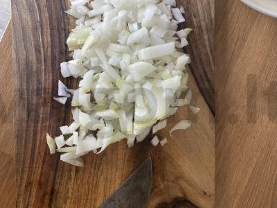 Vegetariškas grybų sriuba Žingsnis 3