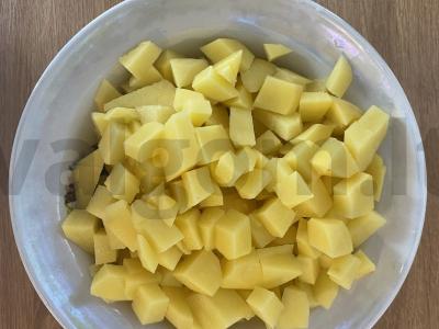 Vegetariškas grybų sriuba Žingsnis 9