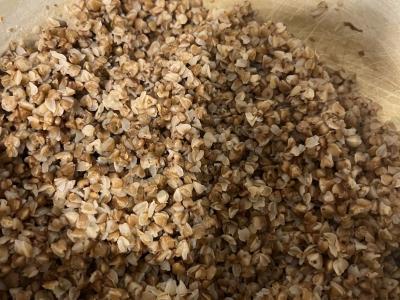 Troškinta grikių košė su konservuota kiauliena Žingsnis 1