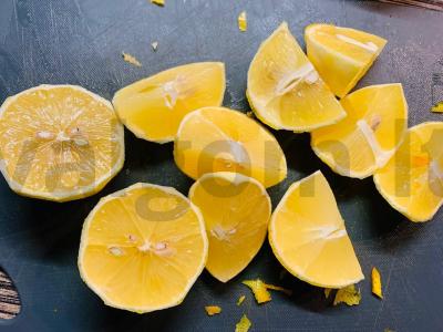 Citrinų limonadas „Greipfrutų“ Žingsnis 4