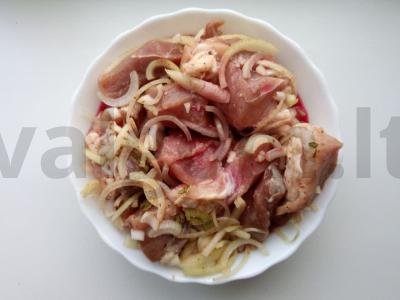 Namų šašlykas granatų sultyse Žingsnis 1