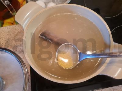 Vaikų lašišų sriuba Žingsnis 7