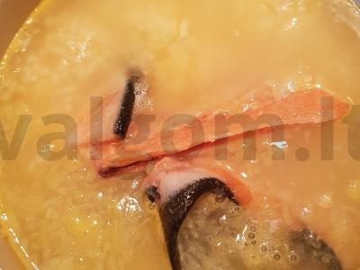 Vaikų lašišų sriuba Žingsnis 8