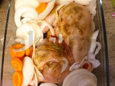 Bulvės, keptos su vištiena Žingsnis 1