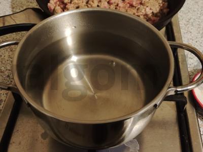 Faršas su makaronais Žingsnis 1