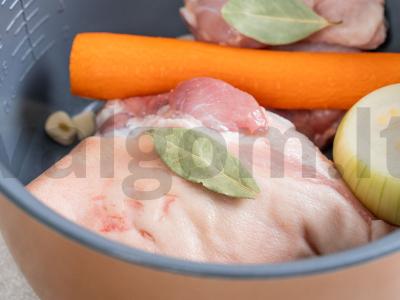 Šaltiena greitpuodyje Žingsnis 1