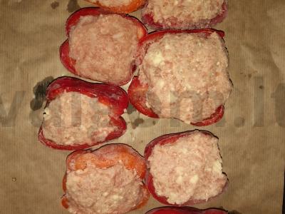 Paprikos laivai, įdaryti Žingsnis 4