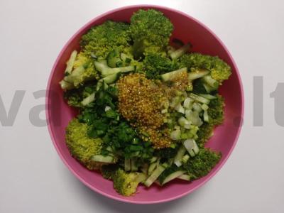 Originalus pupelių ir midijų salotas Žingsnis 1