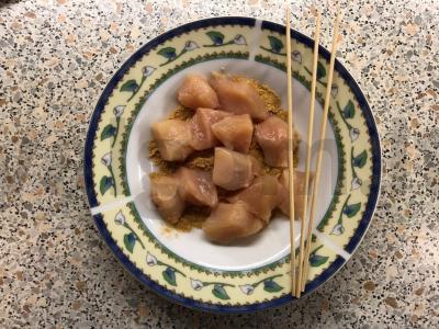 Vištienos šašlykas ant iešmelių Žingsnis 3