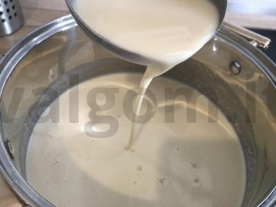 Švelnūs blynai su mėsos įdaru Žingsnis 4