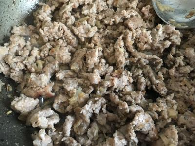 Švelnūs blynai su mėsos įdaru Žingsnis 7