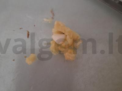 Džiovintų grybų ikra Žingsnis 3