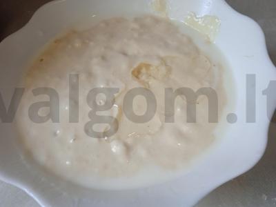 Blynai su troškintomis daržovėmis ir kiaulienos inkstais Žingsnis 1