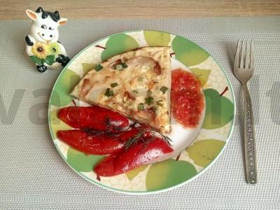 Italų frittata su bulvėmis pagrindine nuotrauka