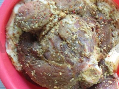 Kepta kiaulienos kulšis Žingsnis 1