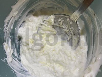 Kepti daržovės su česnaku ir sūriu Žingsnis 2