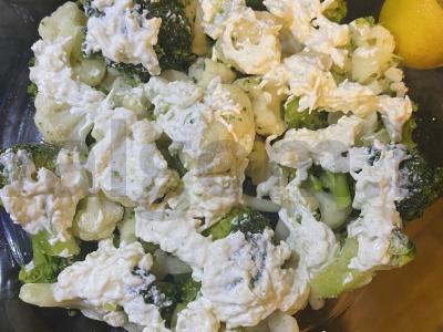 Kepti daržovės su česnaku ir sūriu Žingsnis 3